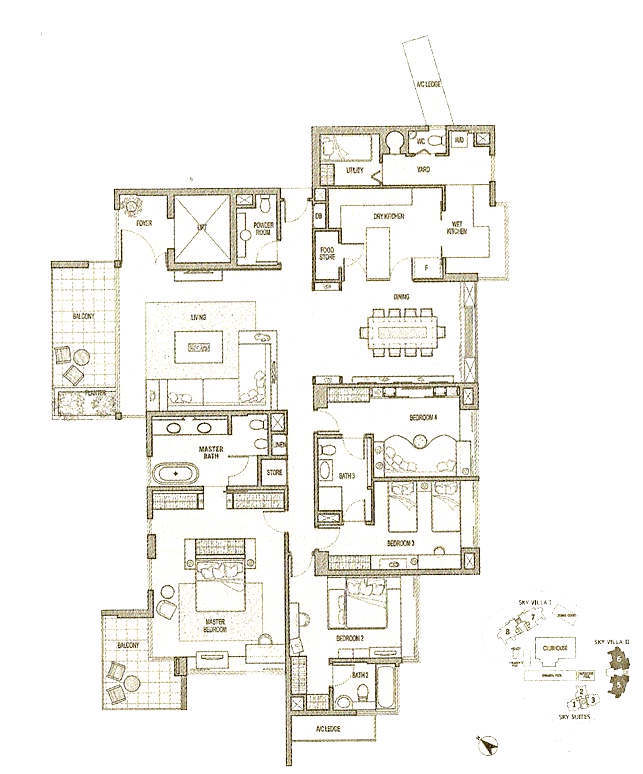 Draycott 8 Floorplans - 4 bedroom